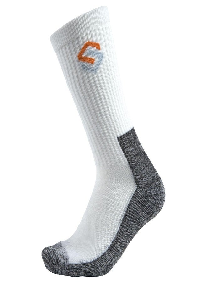 ScentLok Men's Everyday Socks (White, Large) - Image 3