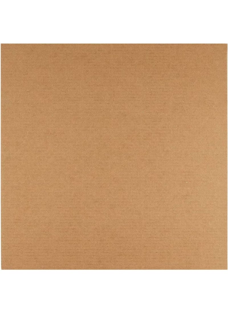 12x12 Cardboard Sheets 24 Pack Bulk Flat Square Inserts for Packing Mailing Crafts