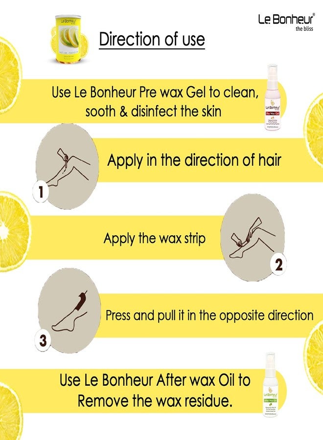 Le Bonheur.. Le Bonheur Sweet Lime D Tan Wax 800gm - Suitable for Hair and Tan Removal - Image 4