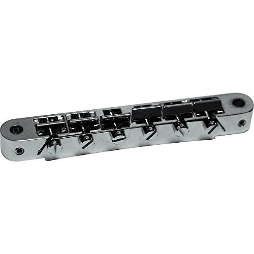 TonePros AVR2-N Replacement ABR-1 Tuneomatic, Nickel - Image 5