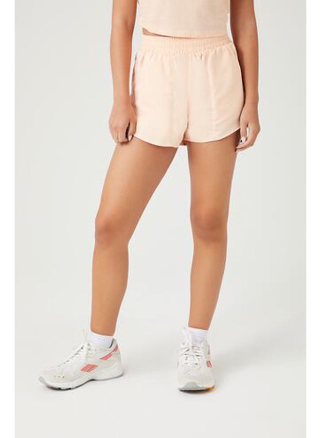 FOREVER 21 Active Snap-Button Windbreaker Shorts  - Image 2