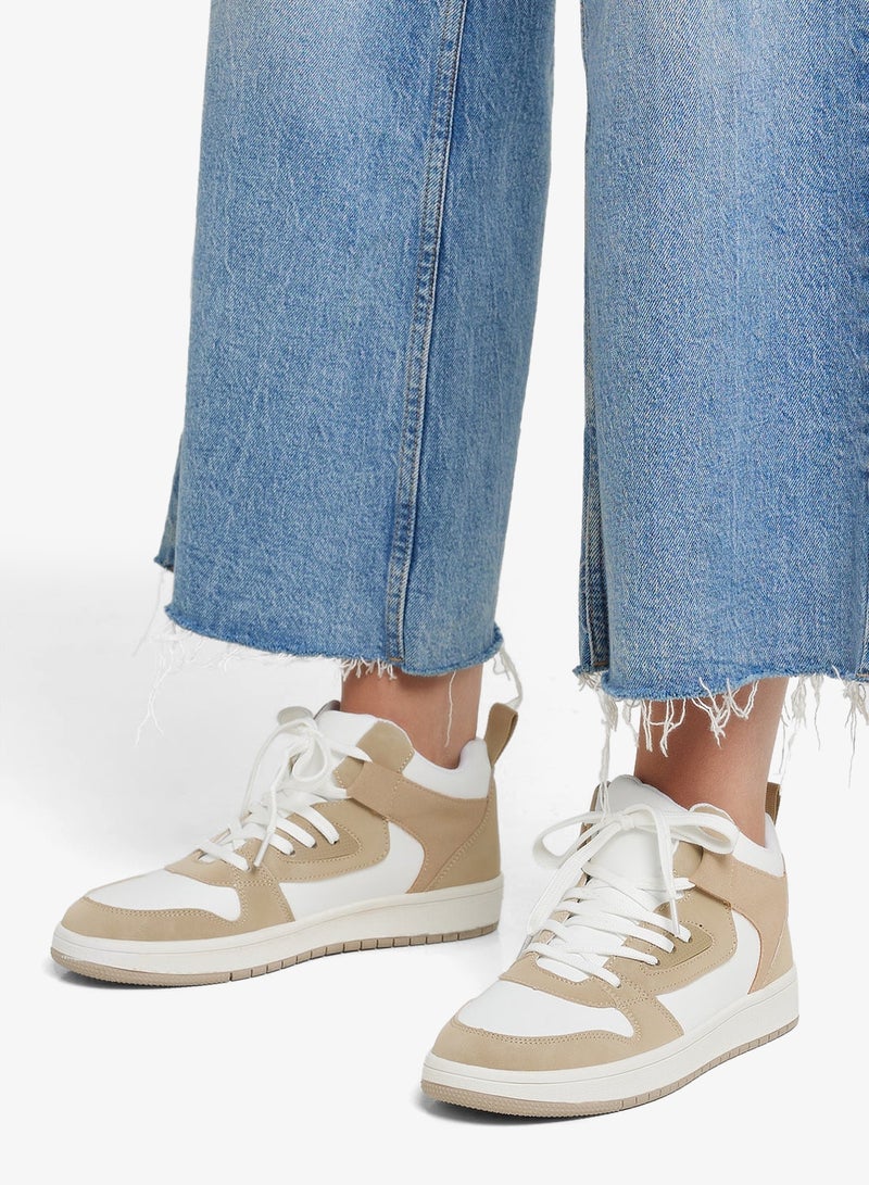 جينجر سنيكرز هاي توب بألوان متضاربة - Image 5