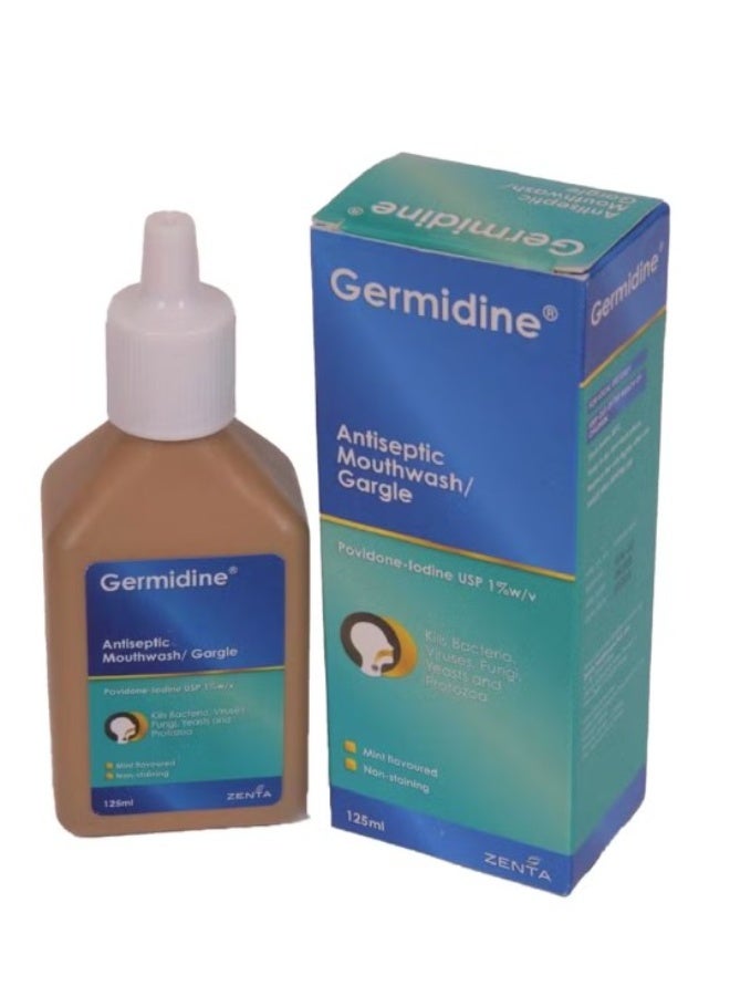 غسول فم مطهر / غرغرة - خالٍ من الكحول - 125 مل