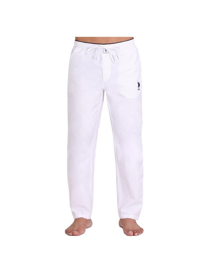 U.S. POLO ASSN. Men Comfort Fit Casual Style Solid Cotton I690 Lounge Pants-Pack of 1 (White L) - pzsku/ZC4D69BEBDFD04EF2D146Z/45/_/1738306494/81355c0e-97e2-4db4-9ca2-ce45f9073628