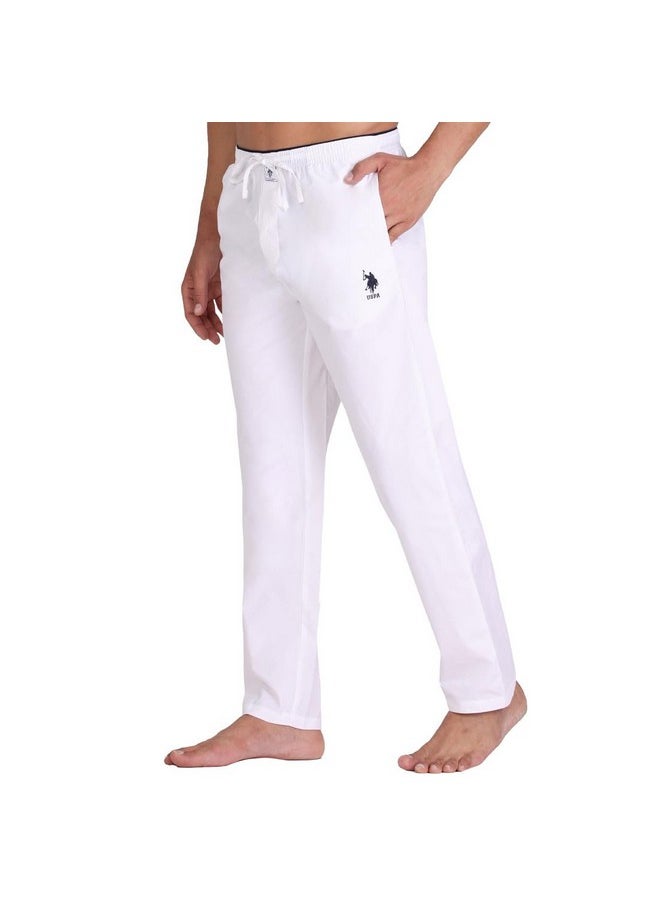 U.S. POLO ASSN. Men Comfort Fit Casual Style Solid Cotton I690 Lounge Pants-Pack of 1 (White L) - pzsku/ZC4D69BEBDFD04EF2D146Z/45/_/1738306499/250efaec-a5a4-44c2-8736-007cd67090c3