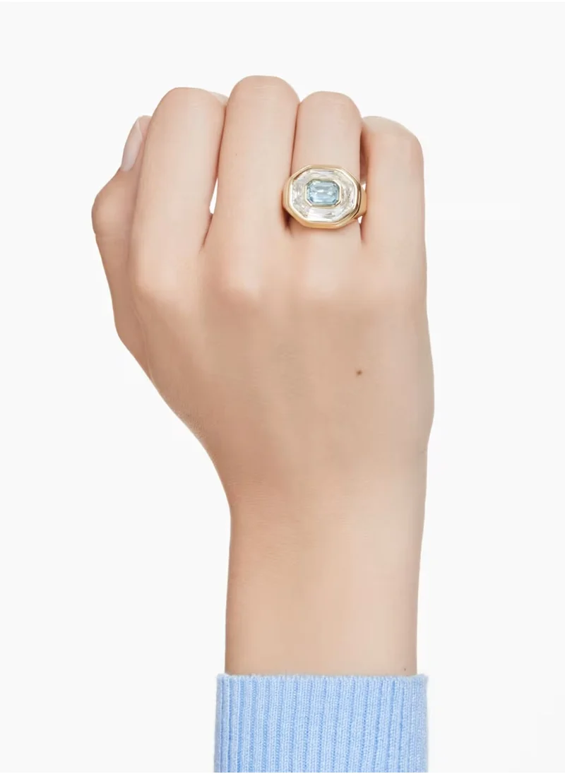 SWAROVSKI Chroma:Aquaignit Embellished Rings