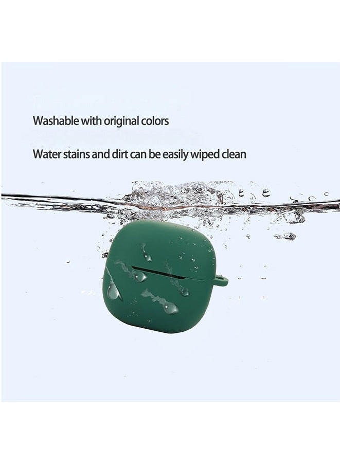 Beauenty Case Compatible with Xiaomi Redmi Buds 6 Lite, Ultra-thin Soft Cover, Slim-Fit, Anti-Fall, Silicone Shockproof Protective Case for Xiaomi Redmi Buds 6 Lite (black) - Image 3