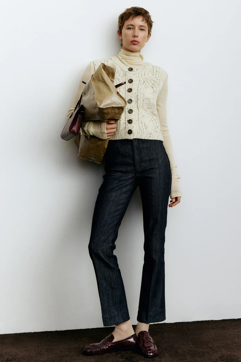 H&M Flared High Ankle Jeans