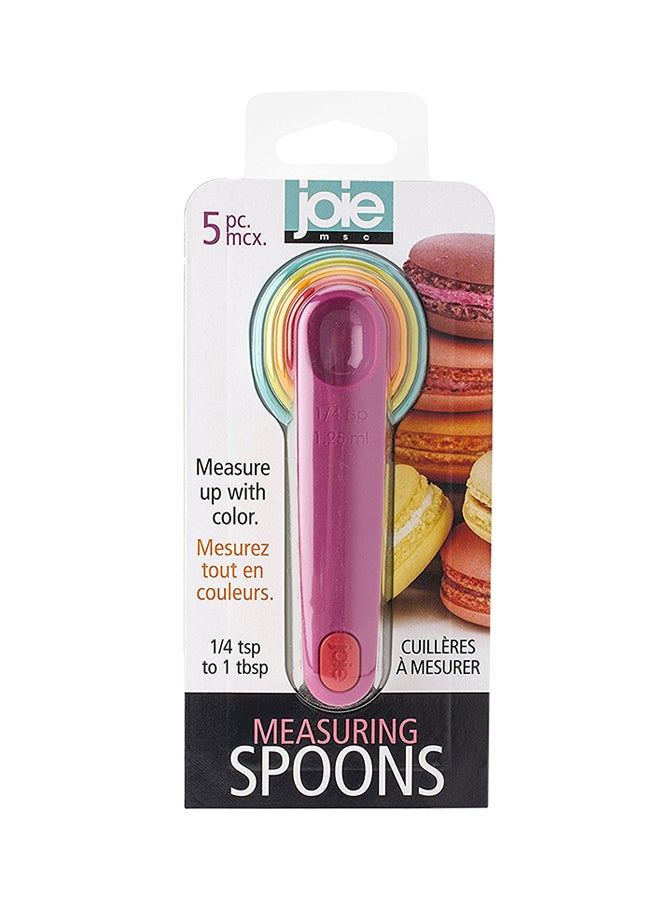 joie 5-Piece Measuring Spoon Multicolour - Image 3
