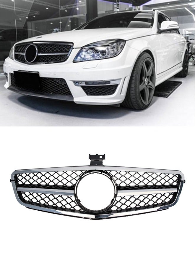 Generic Car front grille compatible with Mercedes CW204 From Model 2008 to 2014 / AMG - Image 1