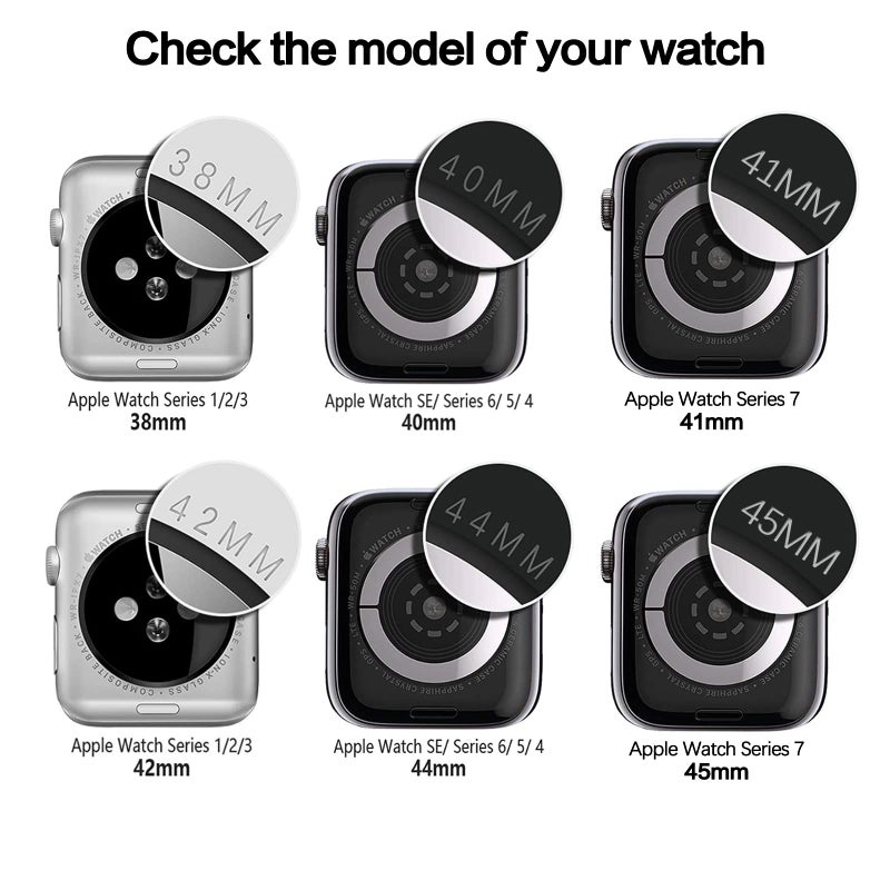 واس ام اتش ام ال YMHML متوافق مع حافظة Apple Watch 38mm Series 3/2/1 مع واقي شاشة مدمج من الزجاج المقوى، غطاء حماية رفيع ممتص للصدمات بتغطية كاملة وغطاء صلب غير لامع لملحقات iWatch - Image 2