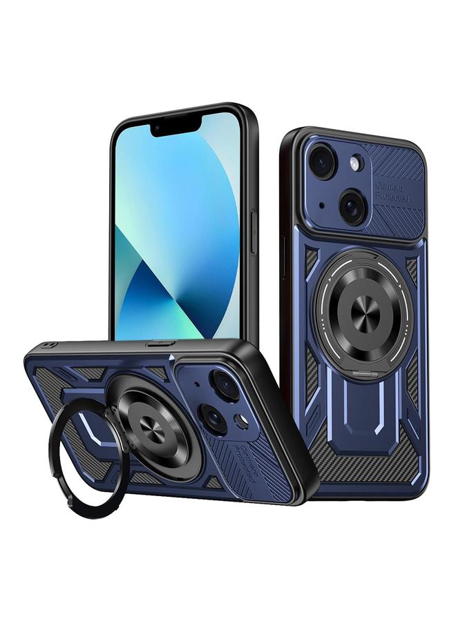 S-TOP Case For iPhone 13 Armor Rotating Holder MagSafe Phone Case - Image 1
