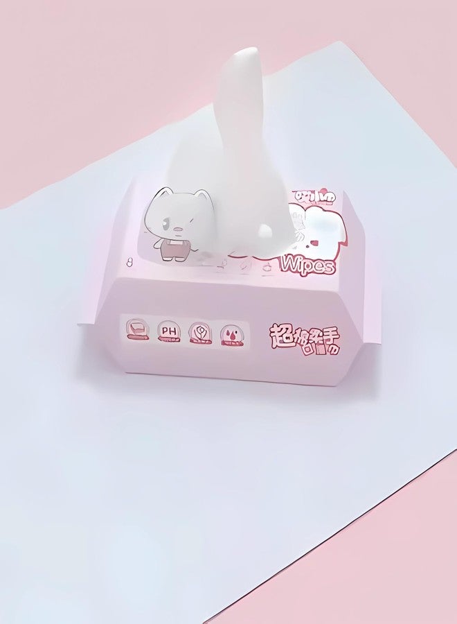 MOOVER Super Mini Baby Wipes - Portable & Disposable Wet Tissues | Gentle on Skin | Travel, Makeup, and Daily Use | 8 Pouches (64 Wipes Total) - Image 3