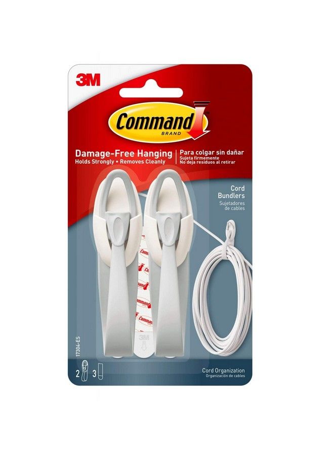 Command Cord Bundlers White 3Pack - Image 2
