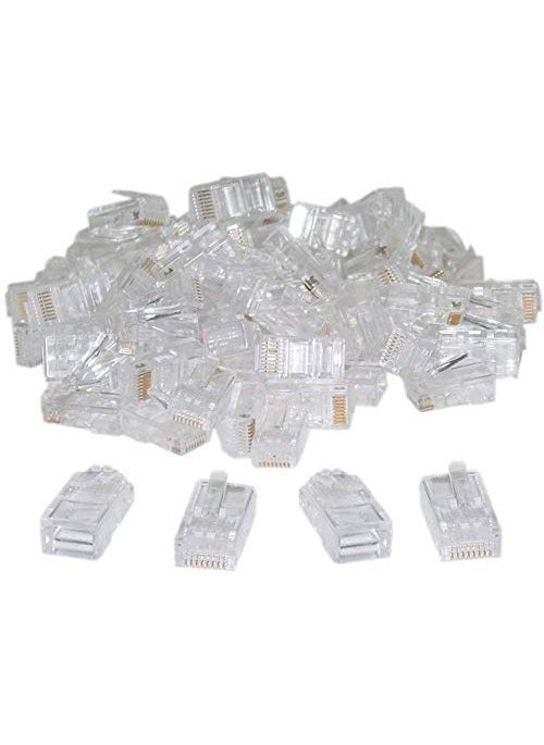 Generic Metal Networking Working Tools Rj45 Rj11 Crimping Multitec Cutter Kd1 Professional Punch Down Tool Network Lan Cable Tester 9v Battery and Rj45 Plug 25 Pc Connectors Network Ethernet Tools  - Image 5