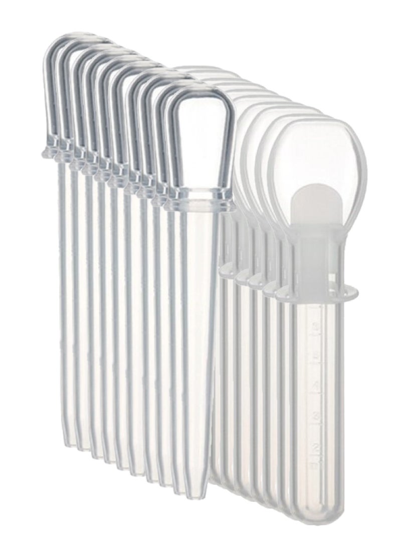 LuQu Baby Medicine Feeding Spoon Pack of 10  - Image 1