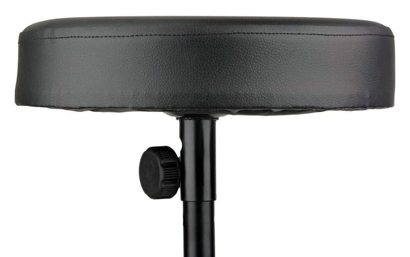 Softline Pro SP36 Drum Throne, 3 Steps Height Universal Drum Stool, Round Padded Drum Seat Stool, Adjustable Knob, Durable Double Stents Tripod - Image 4