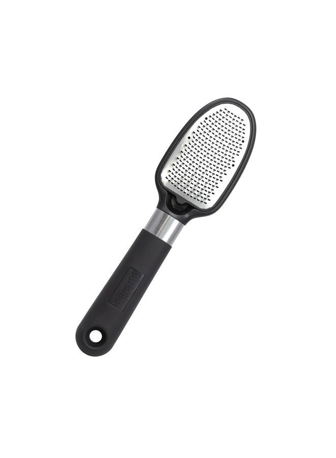Rikans Foot File Foot Rasp Callus Remover Dead Skin Remover Double Sided Foot Scrubber Foot Care Pedicure Tool to Remove Hard Skin Can Be Used Wet or Dry Skin High Grade Stainless Steel File - Image 1