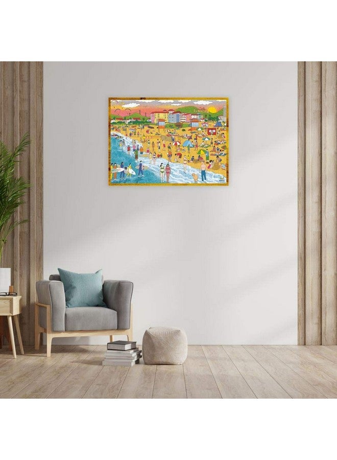 ويبي لعبة ألغاز خشبية برسومات شاطئ | أفضل هدية للمراهقين | ممتعة ومليئة بالتحديات | ألغاز للكبار والأطفال فوق سن 14 عامًا، مكونة من 1000 قطعة - Image 3