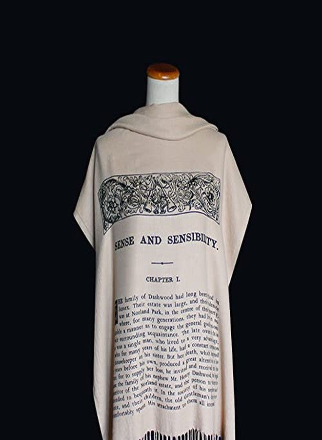 Universal Zone Sense and Sensibility by Jane Austen Shawl Scarf Wrap - Image 4