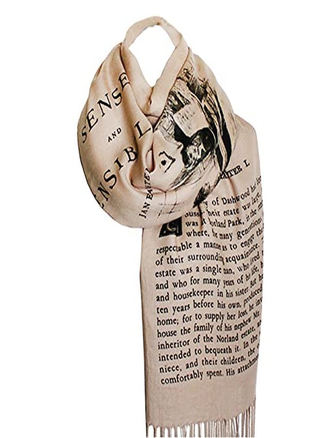 Universal Zone Sense and Sensibility by Jane Austen Shawl Scarf Wrap - Image 1