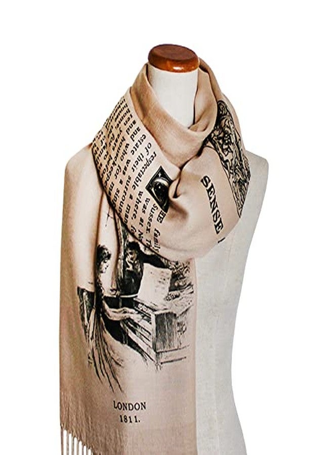 Universal Zone Sense and Sensibility by Jane Austen Shawl Scarf Wrap - Image 2