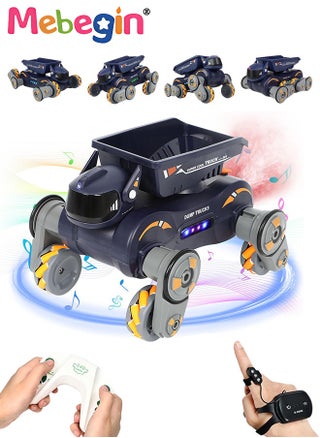 Stunt Robot Dog Toys for Kids, Cool Mechanical Dog with Spray Function and 360° Rotation Feature, Remote Control Car with Various Postures, Rechargeable RC Car, Stunt Car Toy with Light and Music, Gesture Sensing Robot Toys, Ideal Gift for Kids - pzsku/ZC4D781CCE28E4C8DF885Z/45/1749547631/5bda8a98-576e-4cad-aa21-8790afc55fe0
