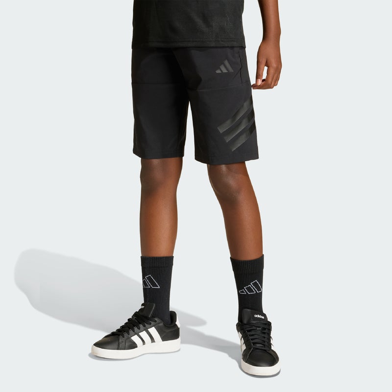 adidas Sport Icons 3 Stripes Long Shorts - Image 1