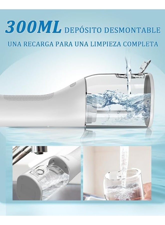 Cordless Oral Irrigator Portable Dental Water Flosser with 4 Modes and 5 Jet Tips USB Rechargeable Teeth Cleaner - Image 2