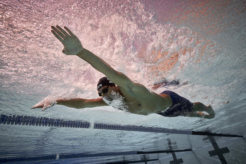 TYR Men's Standard Durafast One Jammer Swimsuit, Black, 30 - Image 2