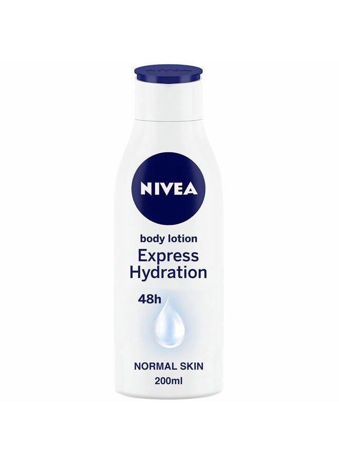Nivea Express Hydration Body Lotion, 200ml - Image 1