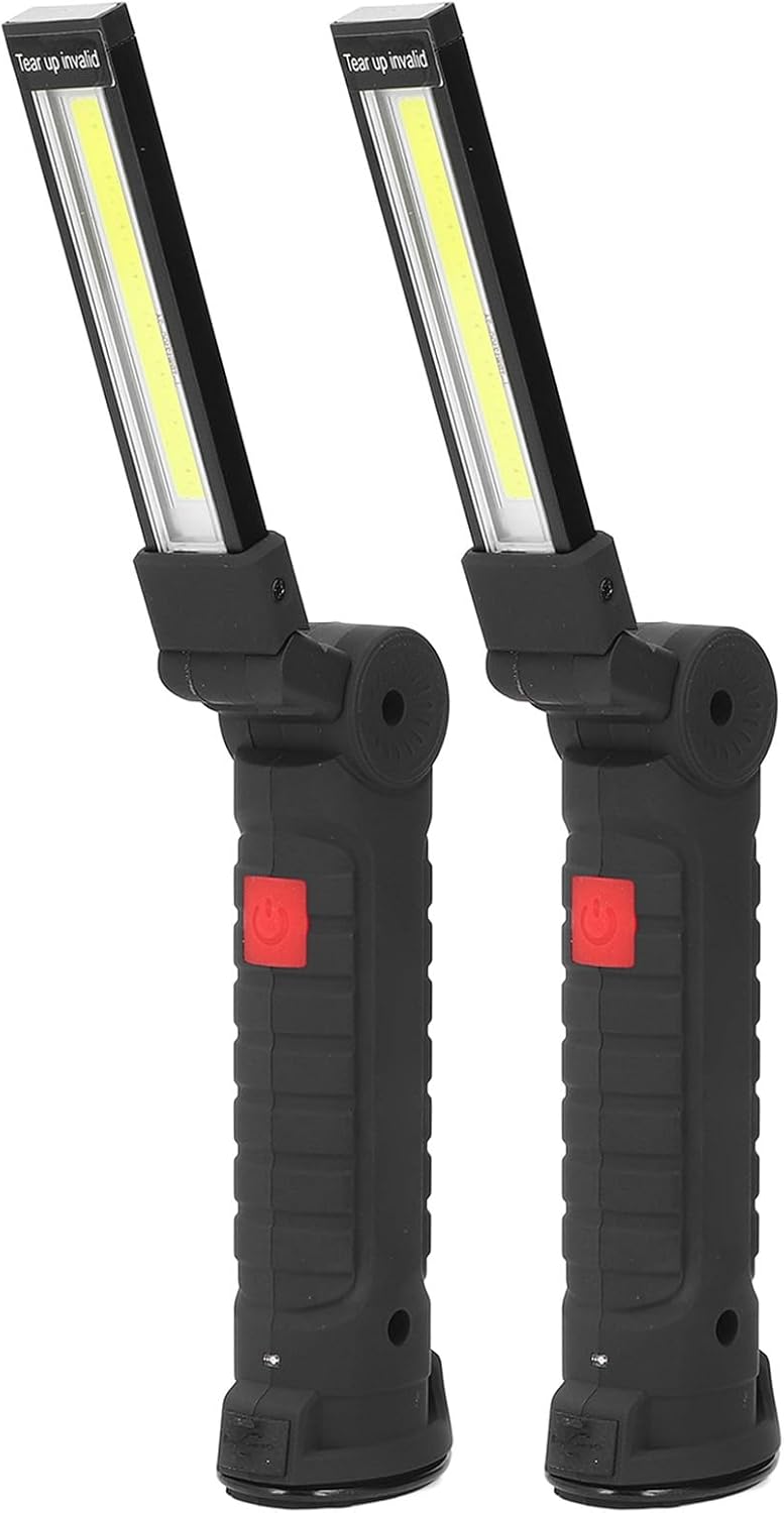LiebeWH Rechargeable Work Light, Magnetic Base, Portable COB Worklight with 360 Degree Rotation, Ideal for Car Repair and Job Site Lighting - Image 4