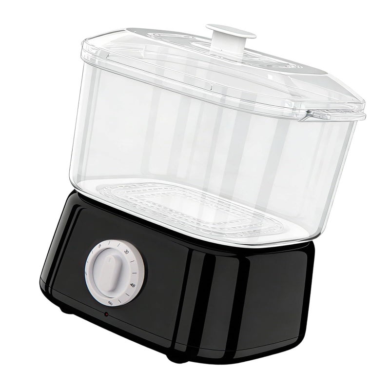 Black Quick Heating Towel System Instant Humidity Hydration Relaxation Therapy Warmers - Image 2