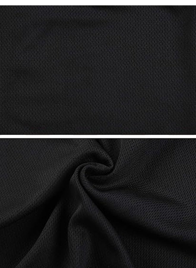 GUSGU 2PCS Neck Gaiter with Ear Loops UV Sun Protection Face Scarf Bandana For Men Balaclava Cover for Outdoors, Motorcycle, Biking White&Black - Image 4