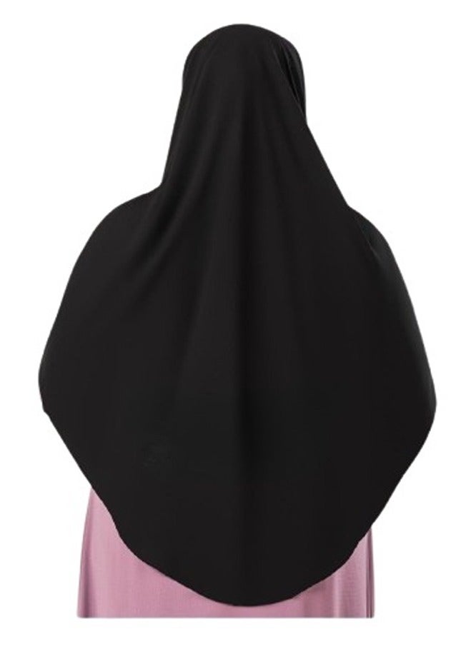 رسالة لنقاب ماليزي 3 قطع – شيفون سعودي عالي الجودة - Image 4