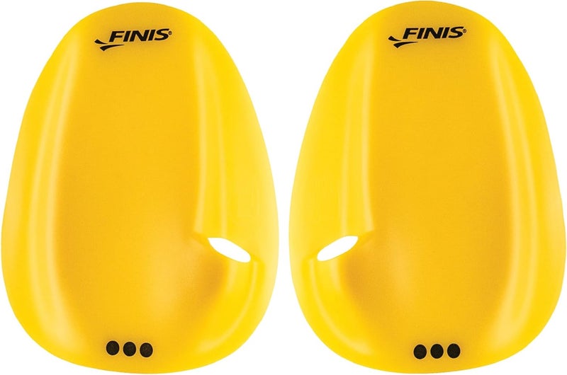 FINIS Agility Floating Swim Paddles - Strapless Design for Stroke Technique - Instant Feedback - Image 1