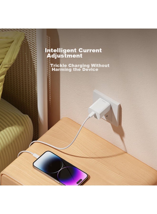 Cuktech 30w Gallium Nitride Pd Charger + C-c Data Cable Set, 30w Compatible With 20w Fast Charging, Suitable For Apple 15/16 Tablets, Xiaomi Ipad, Zmi, Set - Image 4