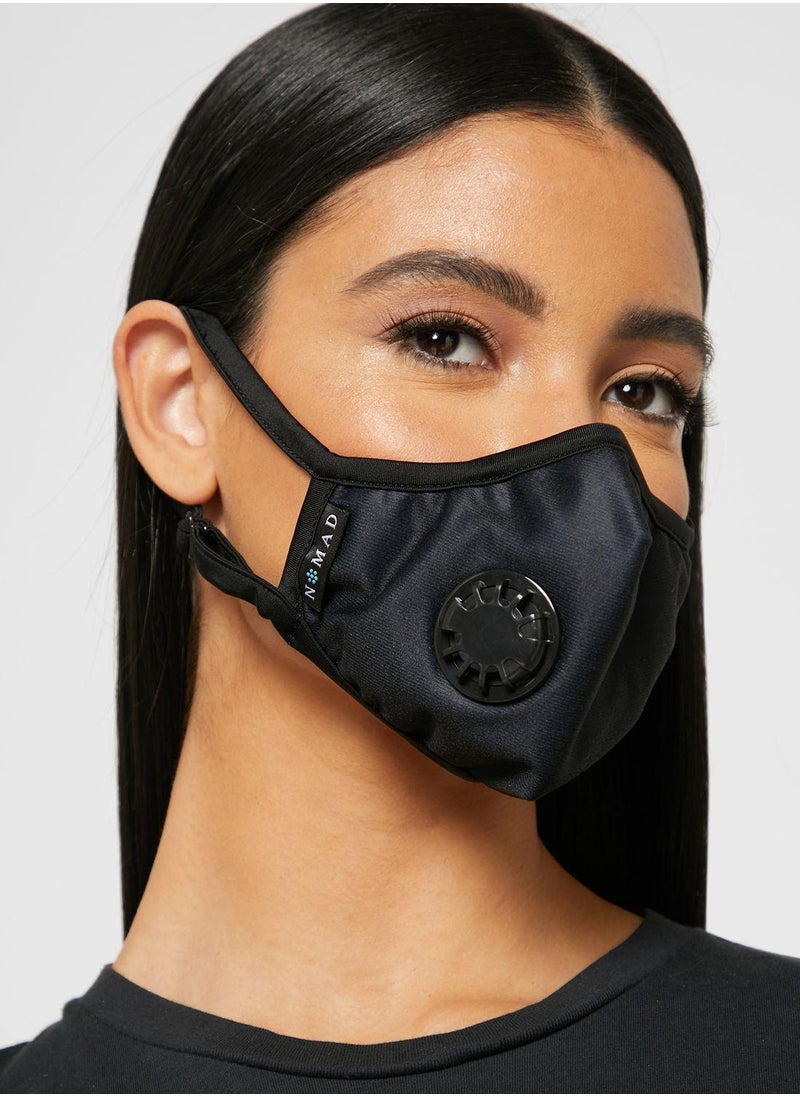 Nomad Mask - Activated Carbon Filter Mask With Vent - Image 1