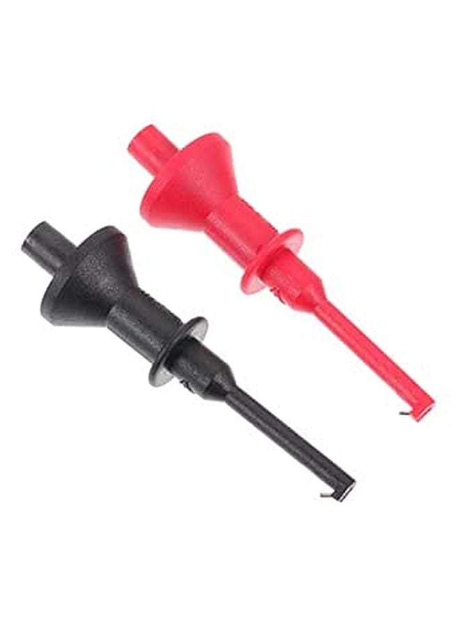 4mm Threaded Hook Test Lead Kit with Extension Probe for Multimeter Electrical Testing - Image 1