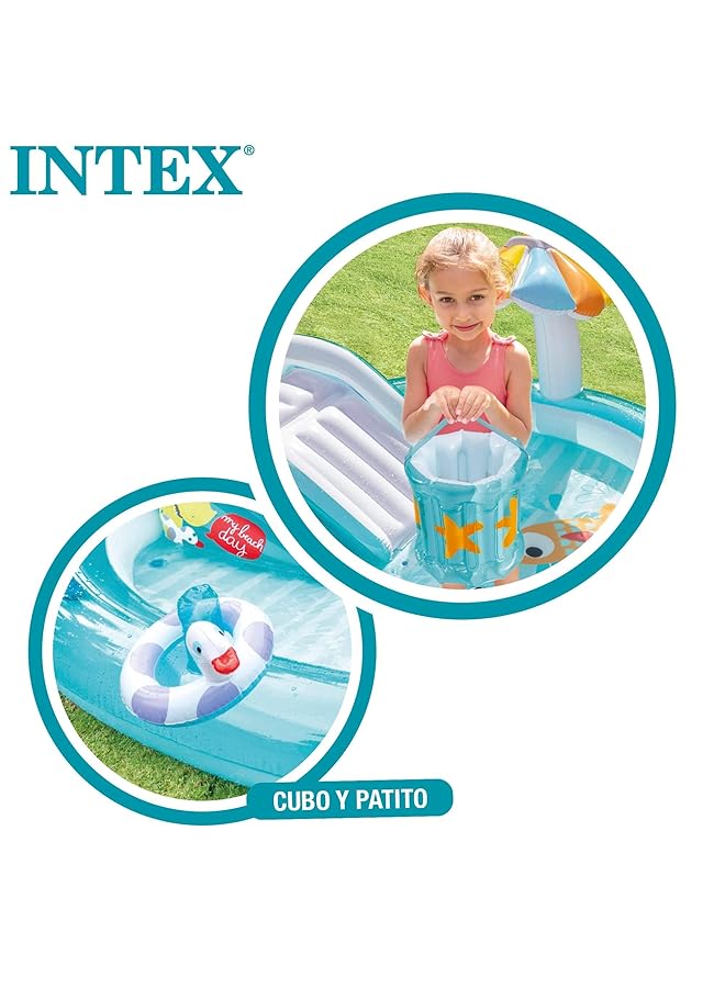 INTEX Gator Play Center Blue And White - Image 2