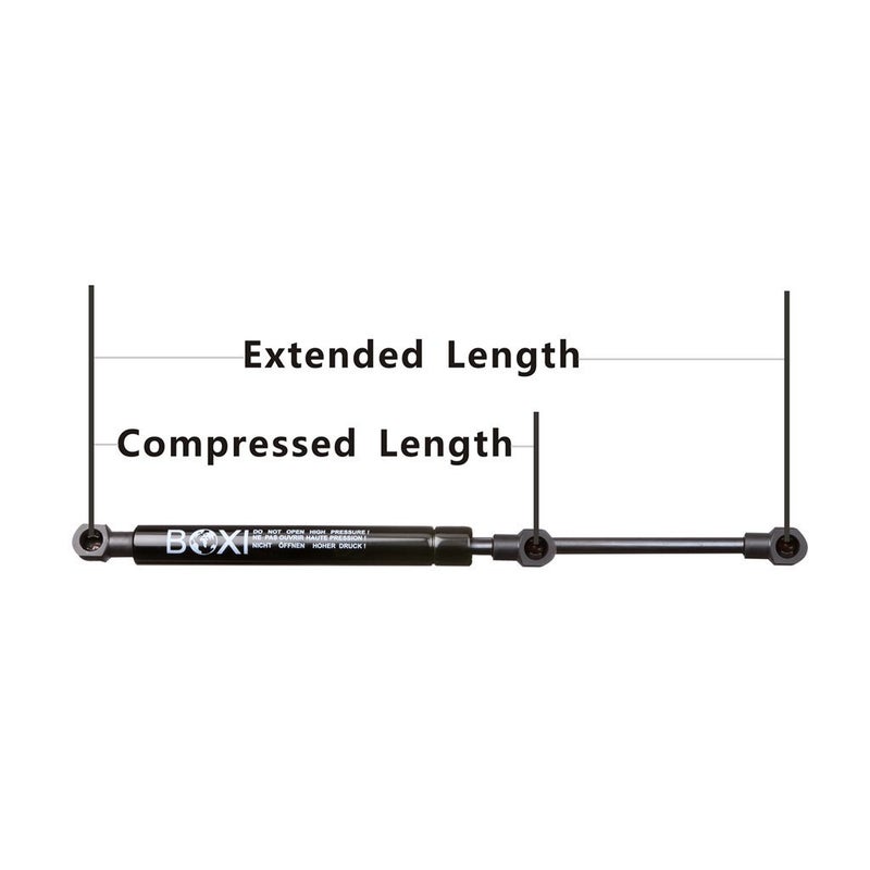 Boxi BOXI 2pcs Trunk Lift Supports Struts Shocks Gas Struts Shocks Springs Supports for Ford Focus 2000 2001 2002 2003 2004 Sedan 4-Door Trunk-with Spoiler | Replaces XS41F406A10AF 4130  - Image 2