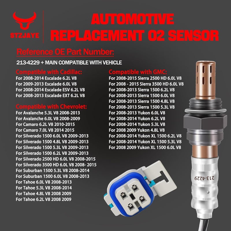 STZJAYE Oxygen O2 Sensor 213-4229 for Automotive - Image 2