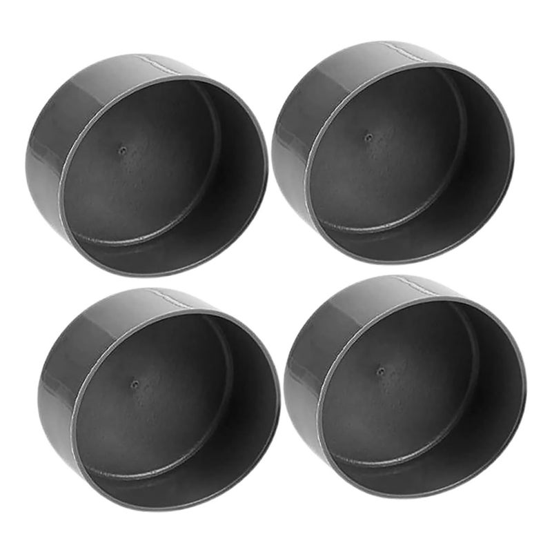 4pcs Trailer Axle Hub Bearing Kit with Rubber Covers Wheel Hub Dust Protectors - Image 2