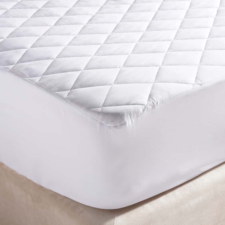 Pan Home Microfibre Waterproof Mattress Protector 200x200+33cm-White - Image 5
