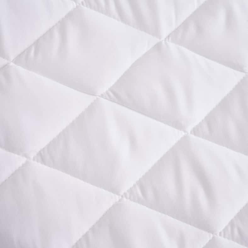 Pan Home Microfibre Waterproof Mattress Protector 200x200+33cm-White - Image 3