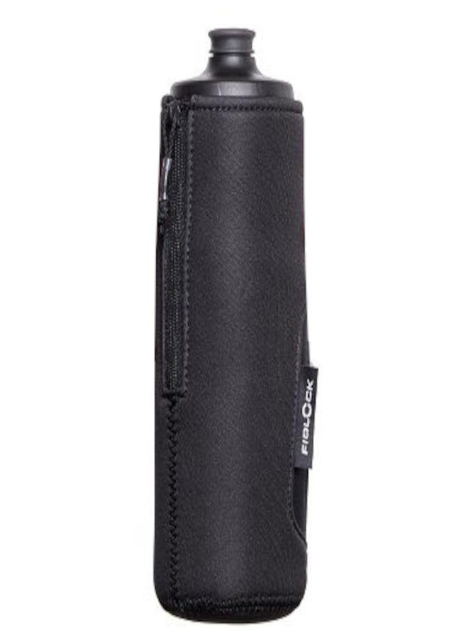 FIDLOCK TWIST Thermo Sleeve | Insulated Bottle Cover for TWIST 600ml | Keeps Drinks Cold or Warm | Enhanced Grip & Protection | Black - Image 1