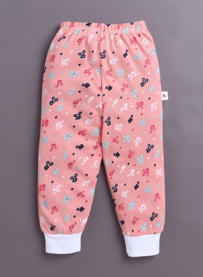 BUMZEE Girls Cotton Pyjamas Pack of 4 Pink & White - 18-24 Months (Peb10696E-pnk) - Image 3