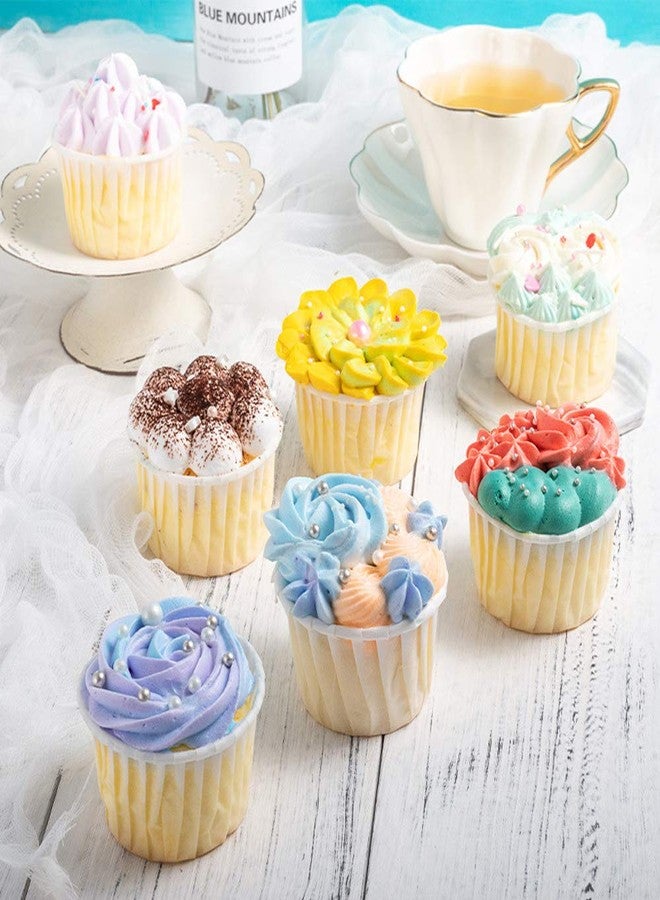 Hendiy Large Piping Cakes Decoration Set Nozzles Tips Piping Kit for Pastry Cupcakes Cakes Cookies Decorating Stainless Steel Kitchen Gadgets Decor (5 Pieces/set) - Image 2