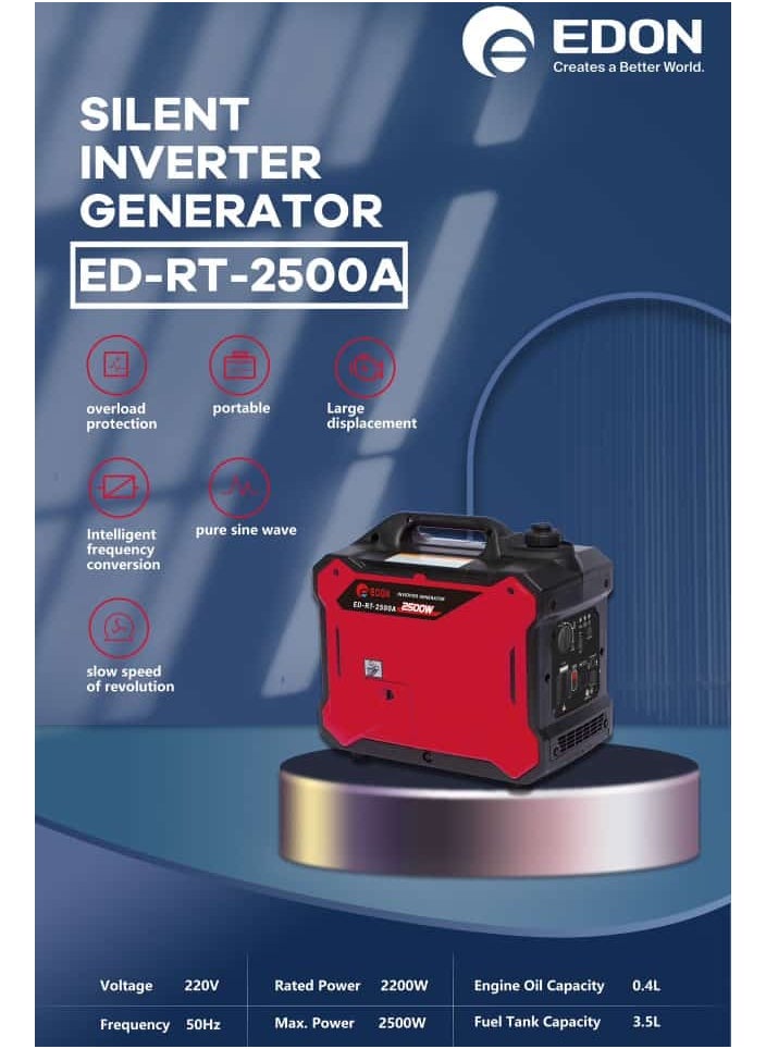 Edon SILENT GENERATOR ED-IG-2500  - Image 1
