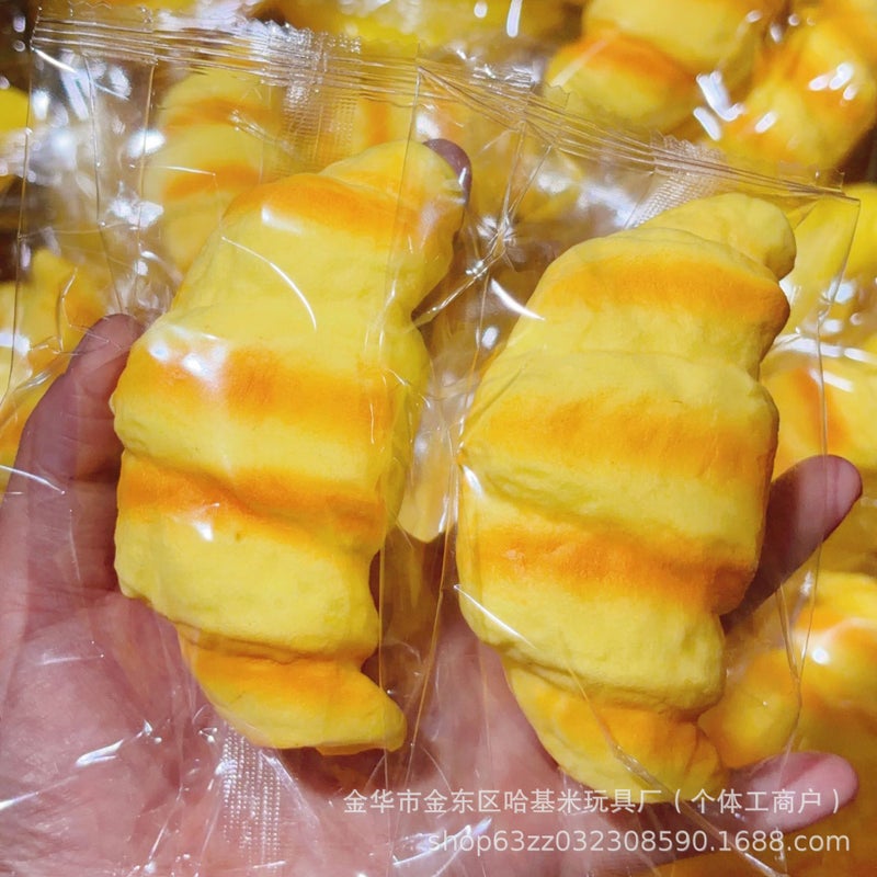Realistic Bread Shape Squishy Toys Slow Rebound PU Stress Relief - Image 1